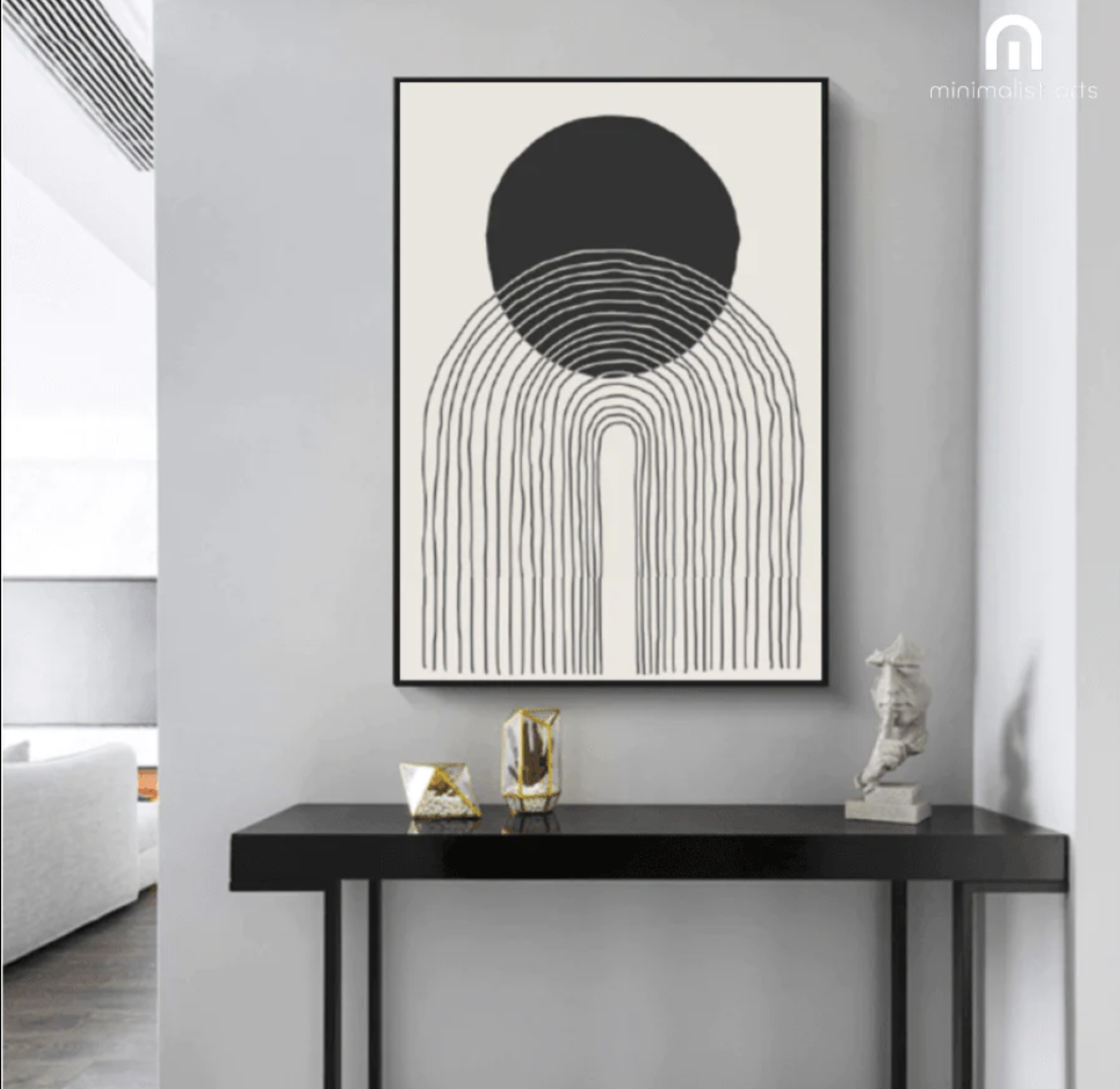 Minimalist Wall Art for Modern Office Spaces