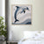 Azure Dolphin Wall Art Print