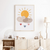 A Sunny Day Kids Nursery Wall Arts | Sun Wall Art in Poster, Frames & Canvas