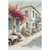 Alfresco Charm Greek Street Wall Art Print Print Material