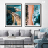 Australian Beaches Set of 2 Wall Arts