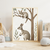 Australian Kangaroo Duo Minimalist Canvas Wall Art – Tree Kangaroo & Ground Kangaroo Print Material