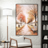 Autumn Promenade – Trees Botanical Autumn Canvas Wall Art Print Decor