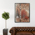 Autumn’s Embrace Scandinavian Forest Trees Wall Art Print