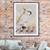 Backyard Majesty - Sulphur-Crested Cockatoo – Australian Wildlife Canvas Wall Art Print Decor Framed Poster / 50x70 cm