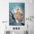 Bahaw Owl Bird Wall Art