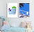 Beach Essentials Wall Art Set of 2 | (Beach Vibes Living Room Wall Art Sets) | Minimalist Arts