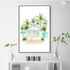 Beach Shack Coconut Tree Wall Arts