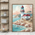 Beacon of the Coast - Lighthouse – Summer Canvas Wall Art Print Decor Print Material