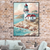 Beacon of the Coast - Lighthouse – Summer Canvas Wall Art Print Decor Unframed Poster / 40x60 cm / 16x24″ / -Poster