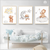 Bear & Moon Nursery Wall Arts | Kids Wall Art in Poster, Frames & Canvas