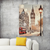 Big Ben’s Embrace London Street Wall Art Print Material