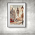 Big Ben’s Embrace London Street Wall Art Print Material