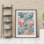 Blossom Dreams - Flower Floral Wall Art Print Print Material