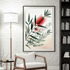 Bottlebrush Bloom – Minimalist Australian Botanical Canvas Wall Art Print Decor