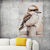 Bushland Laughs - The Watchful Kookaburra – Australian Wildlife Canvas Wall Art Print Decor Print Material