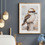 Bushland Laughs - The Watchful Kookaburra – Australian Wildlife Canvas Wall Art Print Decor Print Material