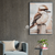 Bushland Laughs - The Watchful Kookaburra – Australian Wildlife Canvas Wall Art Print Decor Print Material