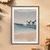 Busselton Jetty – Minimalist Coastal Canvas Wall Art Print Decor Print Material