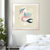 Celestial Grace Mermaid Framed Canvas Minimalist Wall Art Print Material