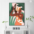 Comely Woman Wall Art