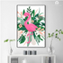 Dazzling Flamingo Pink Wall Art