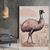 Desert Sentinel - Emu in the Wild – Australian Wildlife Canvas Wall Art Print Decor Unframed Poster / 40x60 cm / 16x24″