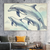 Dolphins in the Sky Wall Art Print Print Material