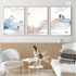 Dreamy Abstract Set of 3 Wall Arts