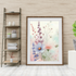 Dreamy Blossom – Soft Watercolor Floral Wall Art