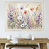 Dreamy Meadow Wild Flower, Daisies, Lavender Garden Wall Art