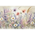 Dreamy Meadow Wild Flower Daisies Lavender Garden Wall Art Print Material