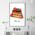 Eat Me Cake Desert Wall Art