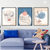 Elegant Line Wall Art Set of 3 | (Line Living Room Wall Art Sets ) | Minimalist Arts