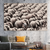 Elephant Migration Wall Art Print Print Material