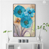 Elfin Blue Vintage Flower Wall Art