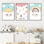 Every Weather Set of 3 Kids Wall Arts | Nursery Wall Art in Poster, Frames & Canvas