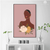 Exquisite Woman Wall Art | Silhouette Wall Art in Poster, Frames & Canvas