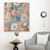 Floral Serenade Floral Pattern Wall Art Print Print Material