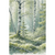 Forest of Renewal Nordic Scandinavian Wall Art Print Print Material