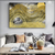 Full Moon Flock Birds Wall Art | Nordic Wall Art in Canvas