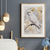 Golden Crest - Cockatoo Among Wildflowers – Australian Wildlife Canvas Wall Art Print Decor Print Material