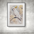 Golden Crest - Cockatoo Among Wildflowers – Australian Wildlife Canvas Wall Art Print Decor Poster with Hanger / 40x60