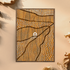 Golden Earth Left – Aboriginal Canvas Wall Art | Stretched & Framed