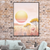 Golden Horizon– Sunset Wildflowers Botanical Spring Canvas Wall Art Print Decor Print Material