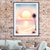 Golden Horizon - Tropical Sunset Escape – Summer Canvas Wall Art Print Decor Framed Poster / 50x70 cm / 20x28″ / Wood