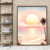 Golden Horizon - Tropical Sunset Escape – Summer Canvas Wall Art Print Decor Print Material