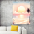 Golden Horizon - Tropical Sunset Escape – Summer Canvas Wall Art Print Decor Stretched Canvas / 40x60 cm / 16x24″