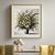 Golden Meadow Serenity Flowers in A Vase Wall Art Print Print Material