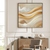 Golden Mirage Luxurious Abstract Wall Art Print Print Material